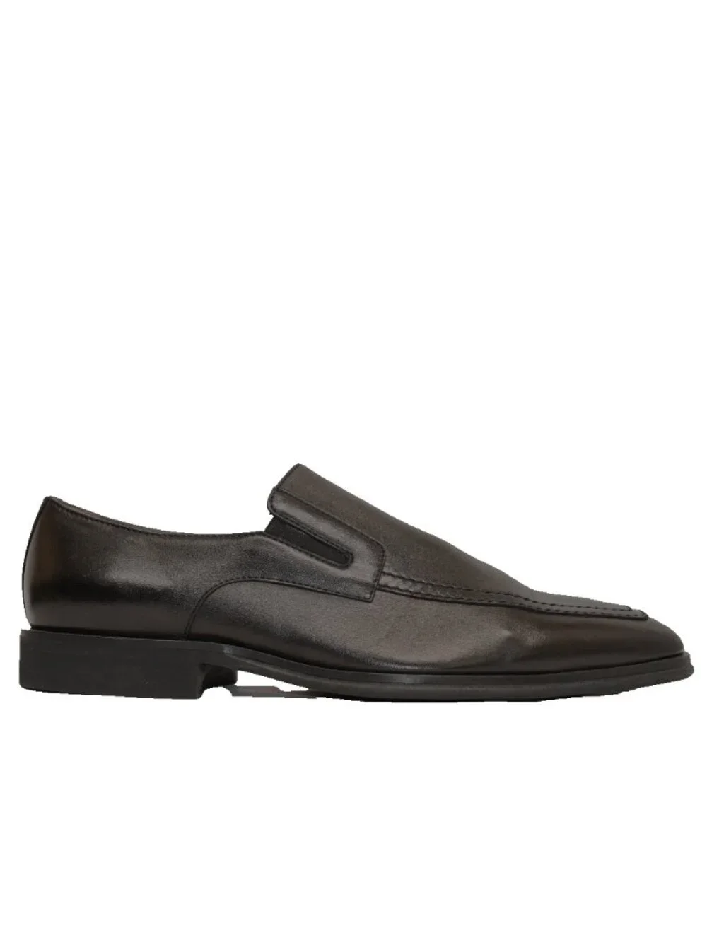 New! Bruno Magli RAGING LEATHER SLIP-ON BLACK LEATHER Loafer Size 9 M DD543